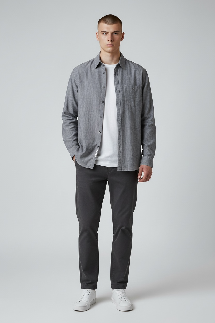 S.Oliver Herrenhemd – Regular Fit – Größe L