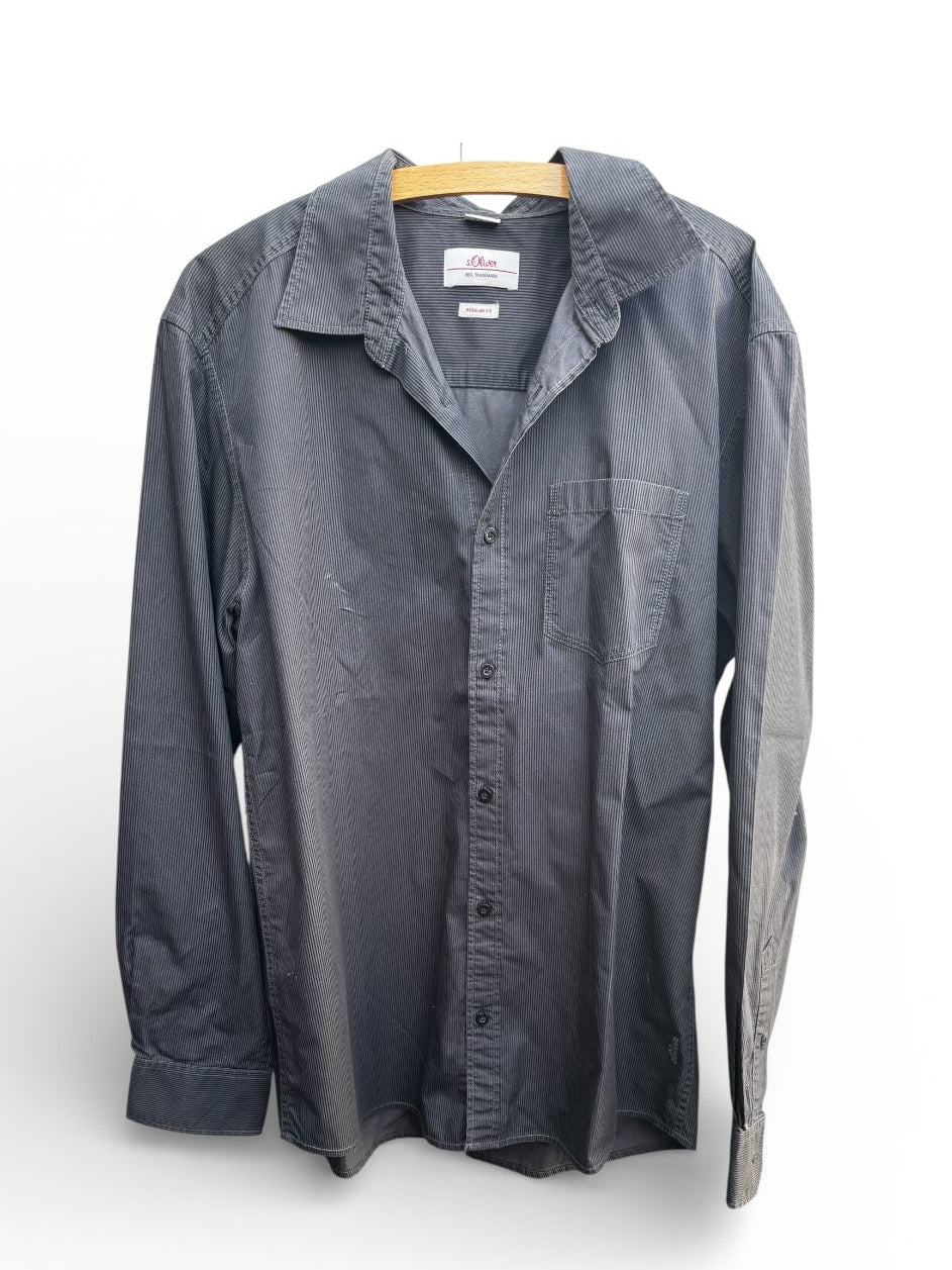 S.Oliver Herrenhemd – Regular Fit – Größe L