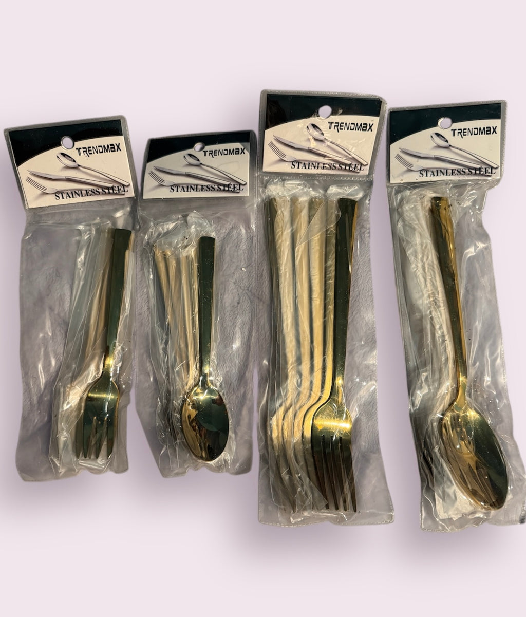 Trendmax Besteck Farbe Gold