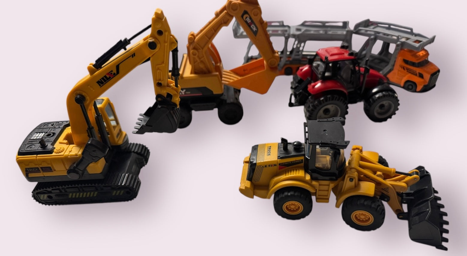 Großes Spielzeug Set für Jungen (über 90 Teile)