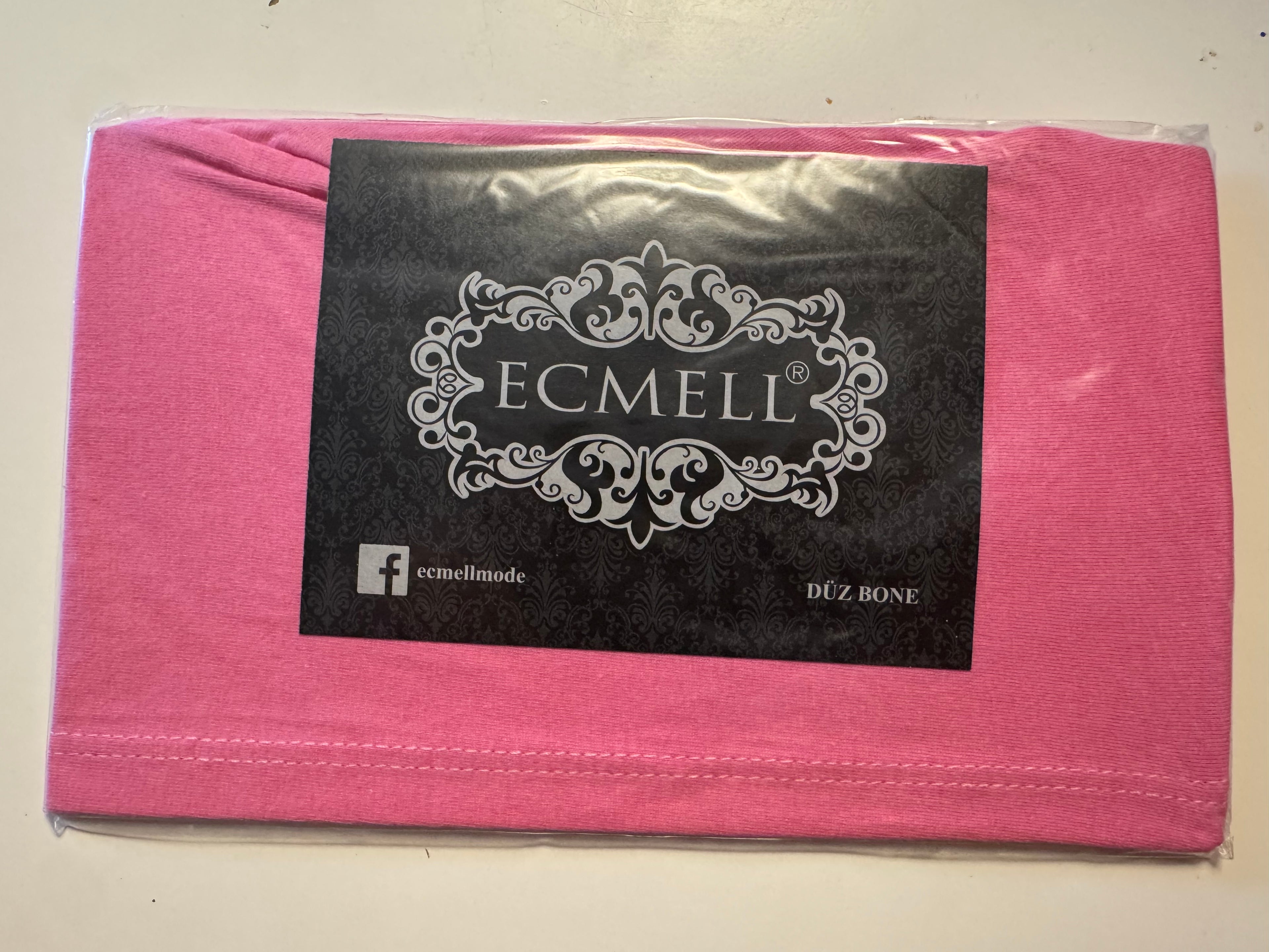 Hijab Ecmell Düz Bone 100% Baumwolle