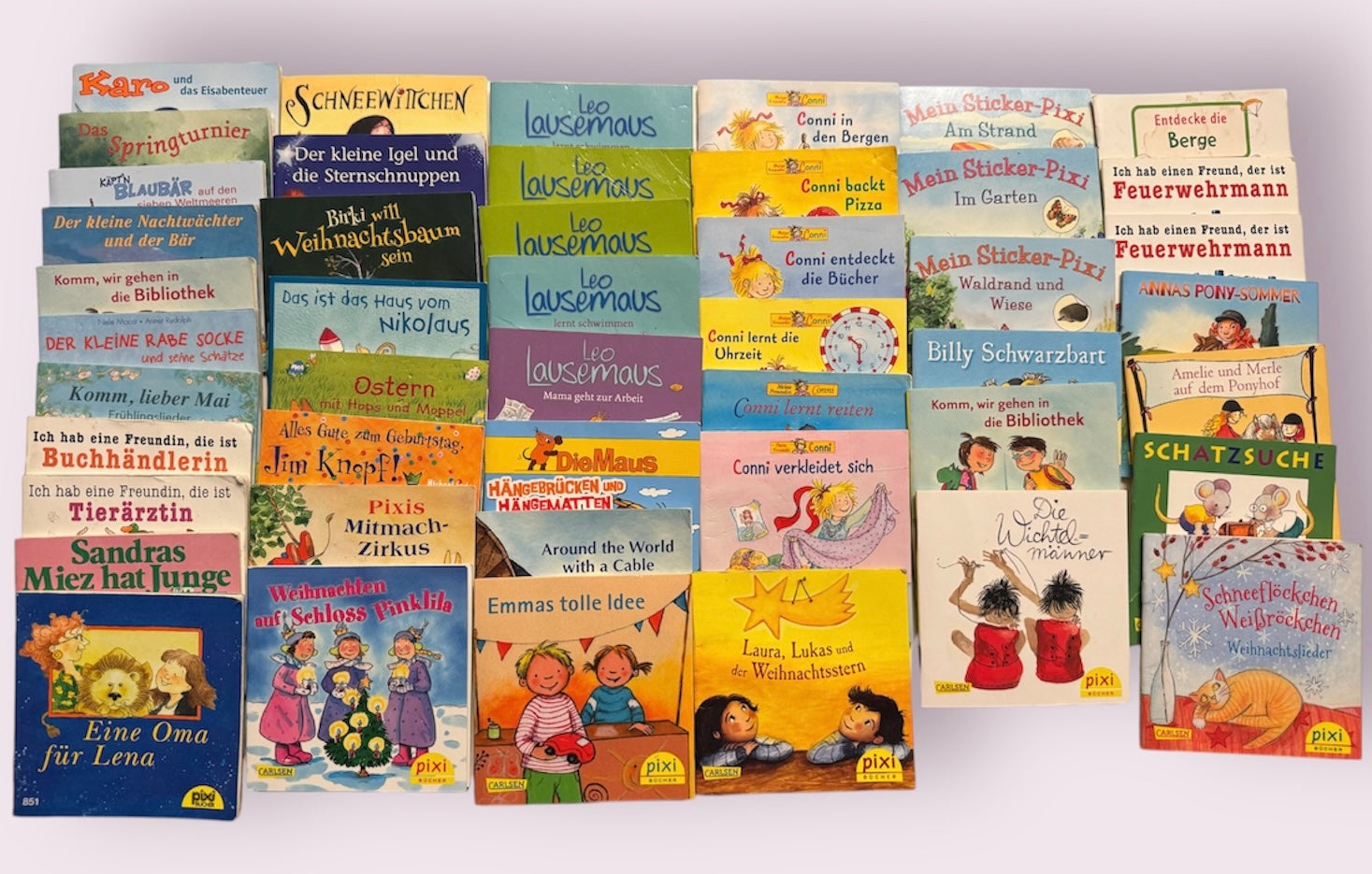 Kinderbücher-Sammlung (47 Stück) – Pixi & Bilderbücher