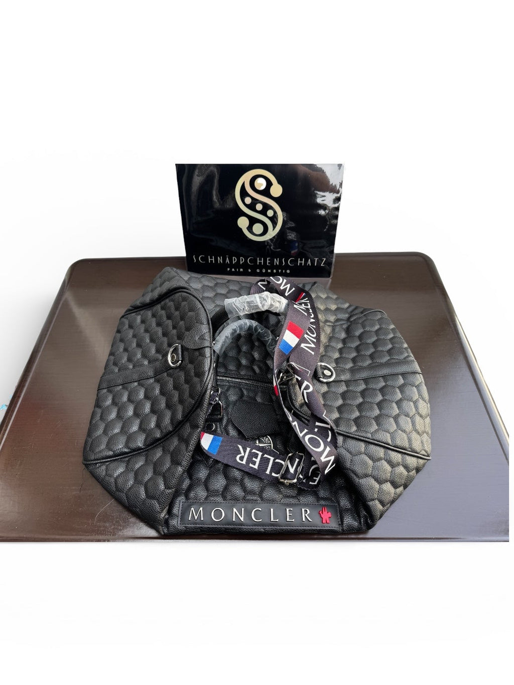 Große schwarze Reisetasche / Sporttasche