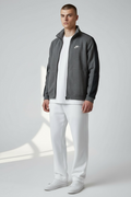Nike Herren Trainingsjacke / Sweatjacke – Größe M – Grau