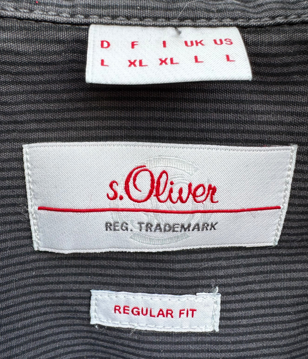 S.Oliver Herrenhemd – Regular Fit – Größe L