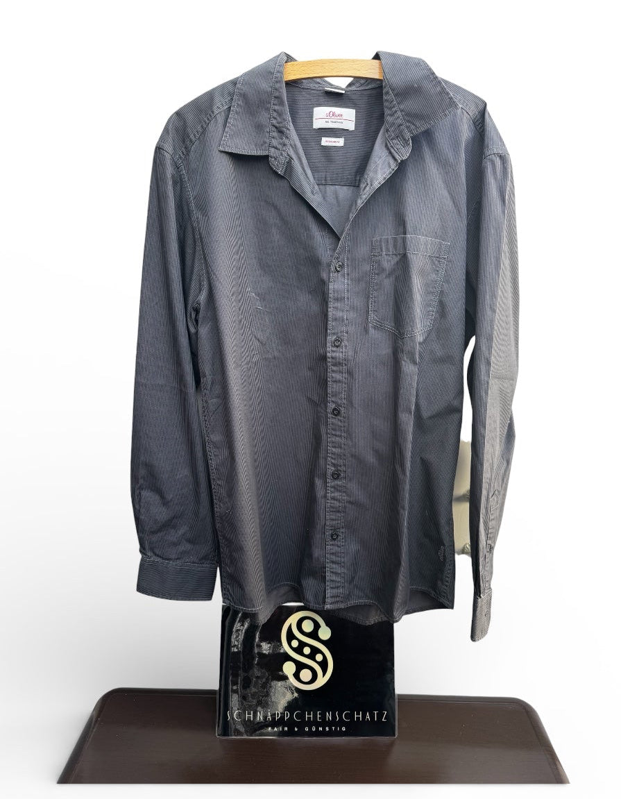 S.Oliver Herrenhemd – Regular Fit – Größe L