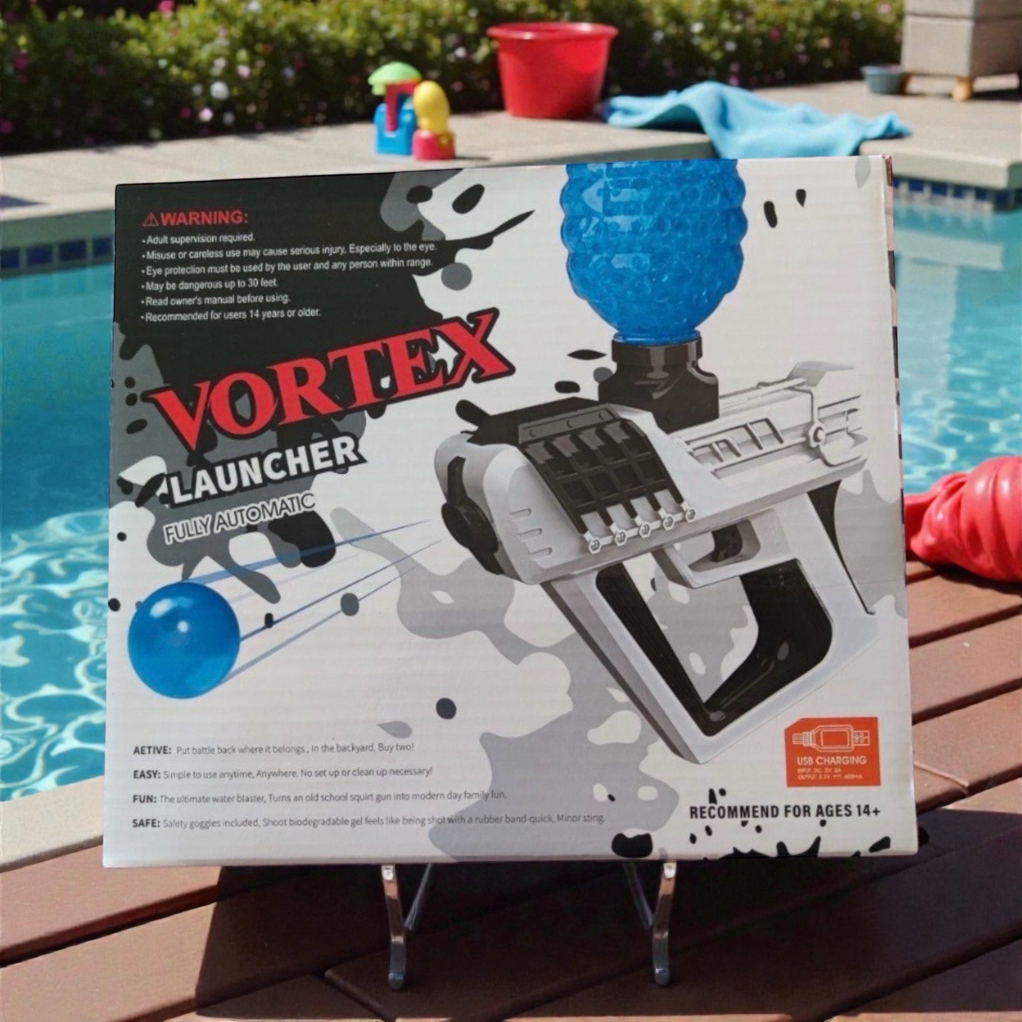 Vortex Soft Gel Blaster – Komplettset mit Zubehör